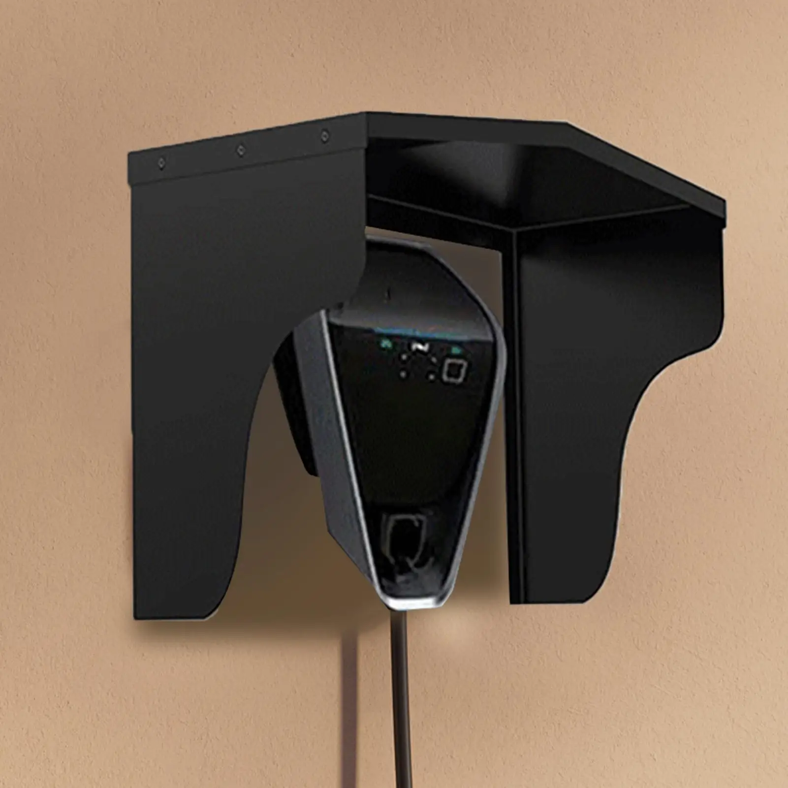 

Charging Pile Rain Cover Socket Plate Protective Case Wall Mount Charging Pile Protective Roof Kit Electrical Outlet Cover