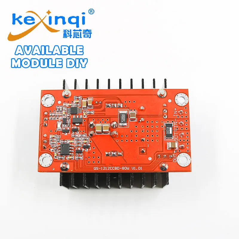 DC-DC Cc Cv Buck Boost Converter 9-35 Naar 1-35V 80W Buck Booster Dc Step Down Step Up Adapter Module Verstelbare Spanningsregelaar