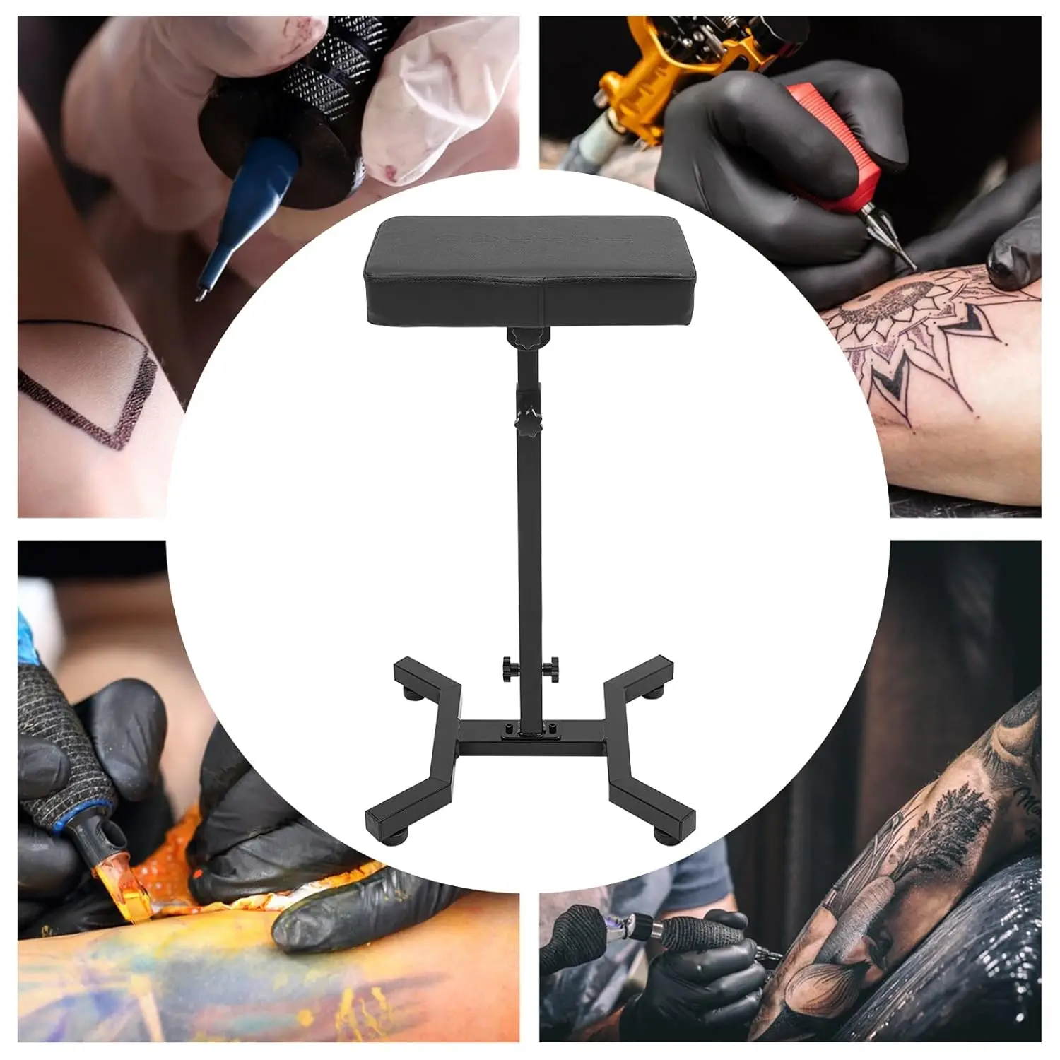 

NEW Tattoo Armrest Leg Rest 70-99 cm Height Adjustable Tattoo Arm Rest Black Tattoo Arm Rest Stand