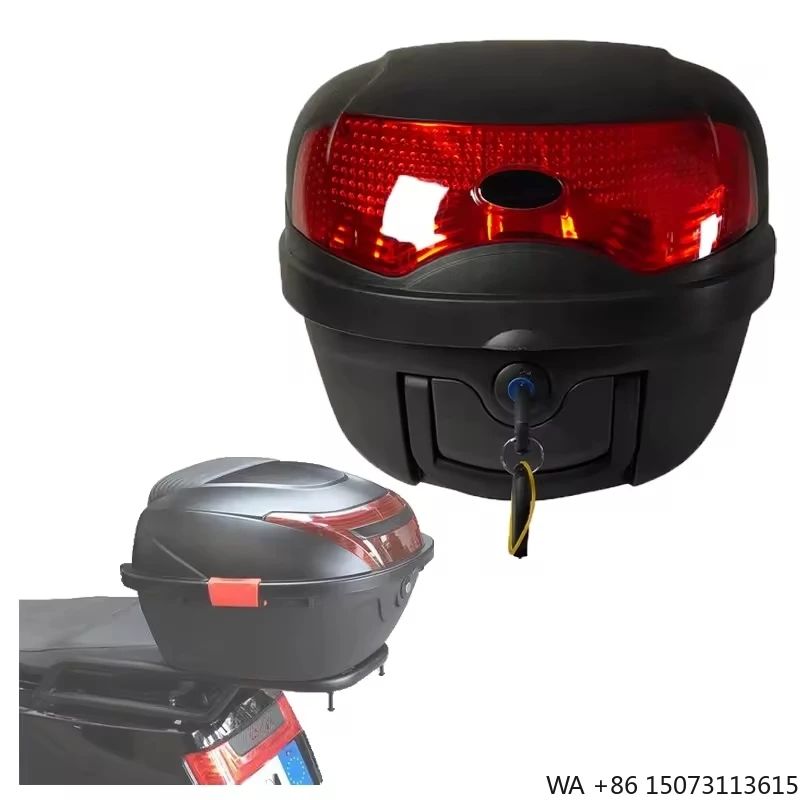 

Portable Rear Top Box Delivery Tank Luggage Trunk Motorcycle Tail Boxes