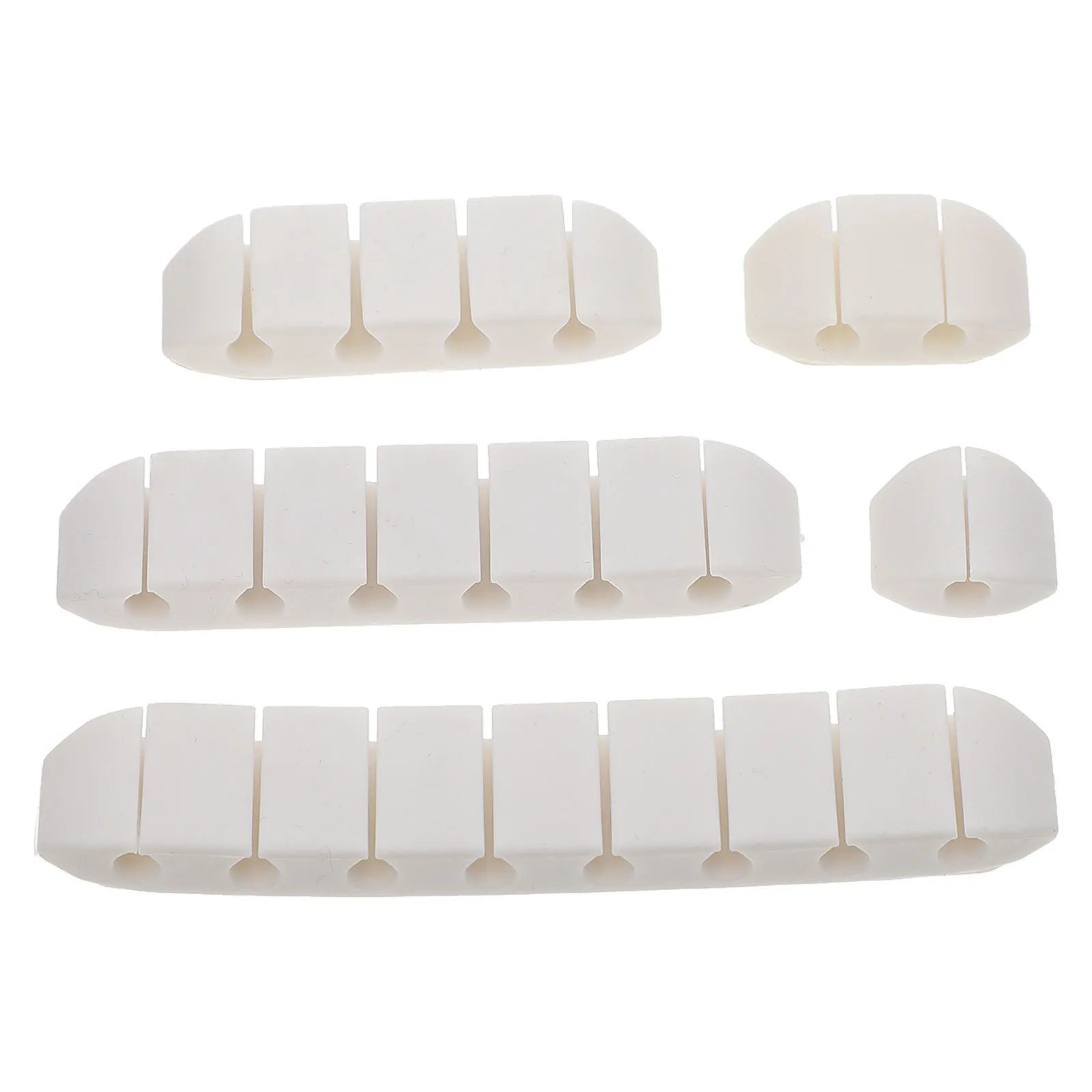 

5pcs Cable Holder Adhesive Cord Organizer For Usb Cables Desktop Management Wire Keeper Data Cord Winder Cable Organizing Tools