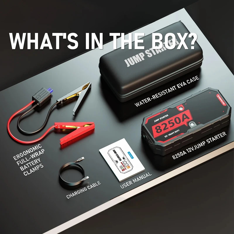 NewtiPower автомобильный аккумулятор Jump Starter 8250A 12V Pro портативный аккумулятор 32000 мАч автомобильный 16L для аварийного автомобильного усилителя пускового устройства