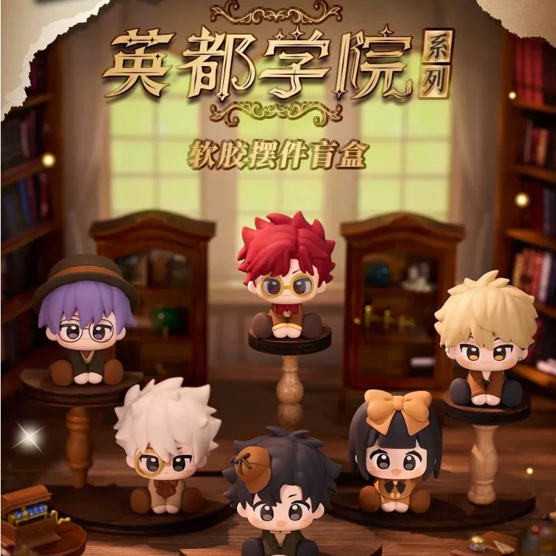 وصلة أصلية جديدة انقر فوق Minidoll Time Agent الجلوس إلى أسفل الشكل لينة المطاط غامض صندوق أعمى تحصيل لعبة سلسلة الكلية العصرية