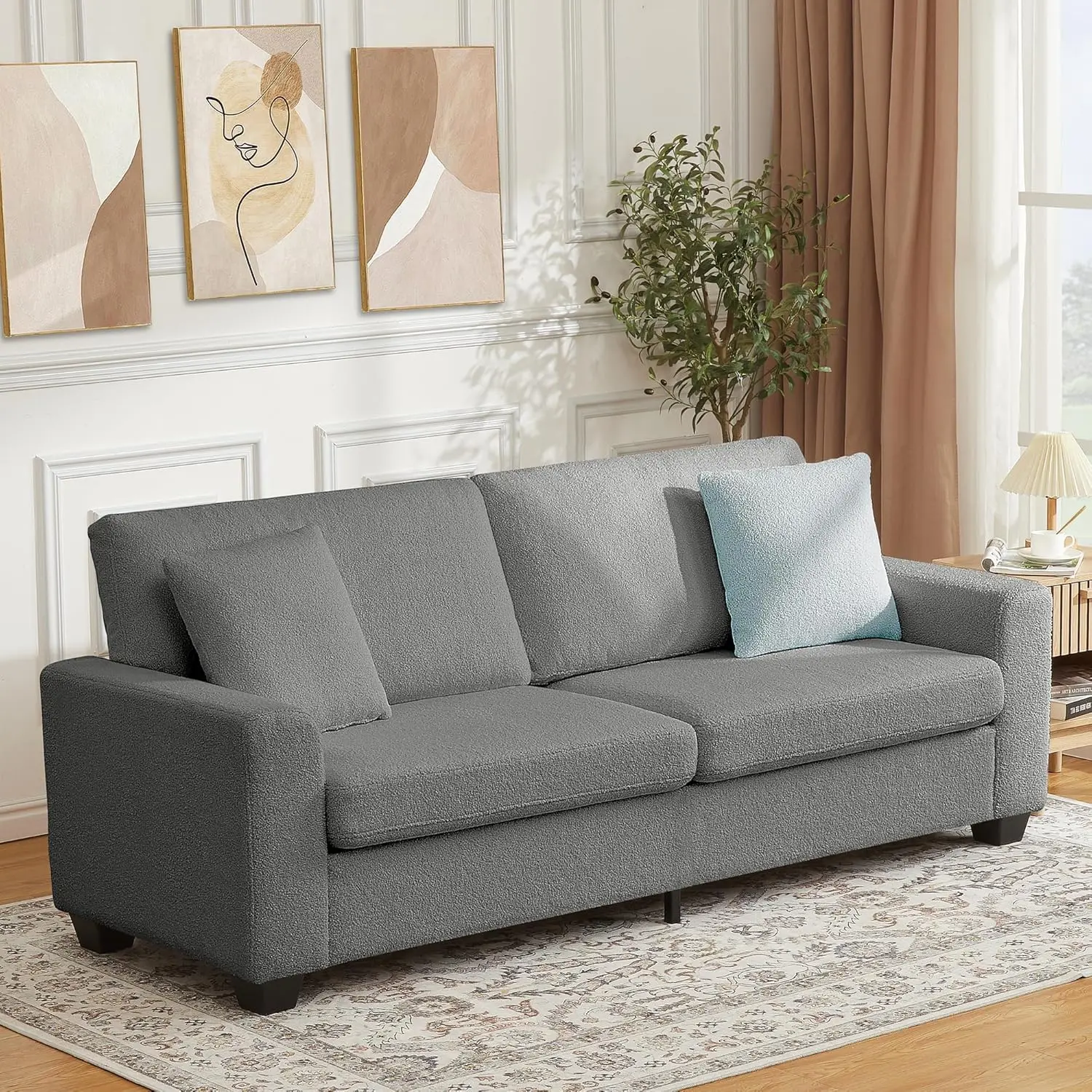 83" Modern Sofa Ove…