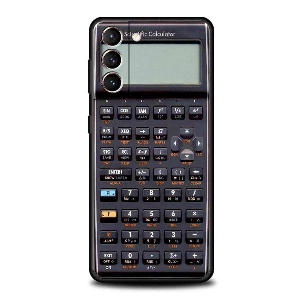 Retro Calculator Phone Case for Samsung Galaxy S24 S23 S22 S20 S21 FE Ultra S10 S10E S9 S8 Plus 5G Silicone Cover Capas Fundas – Detail 8