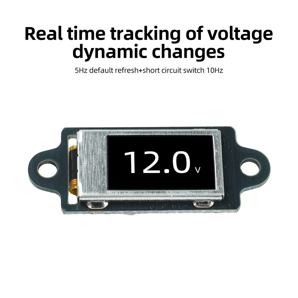 Ultradünnes Mini-Digital-Voltmeter DC 0-30V OLED-Display Spannungsmessung mit Displayschutzfolie und Rahmen – Detail 8