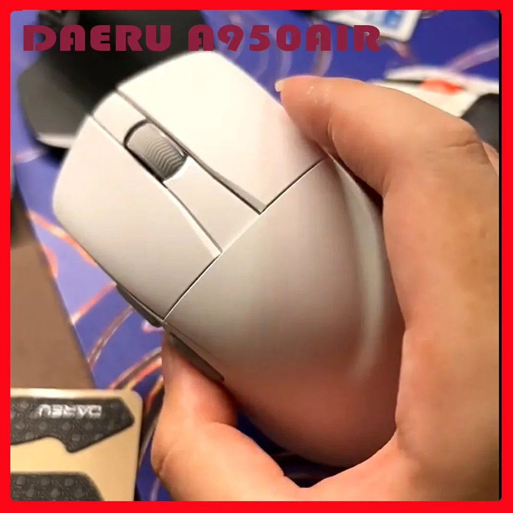 

Двухрежимная беспроводная мышь DAERU A950AIR Cicada Wing Edition AIM-750U, легкая эргономичная игровая мышь 3950 Nordic 52840