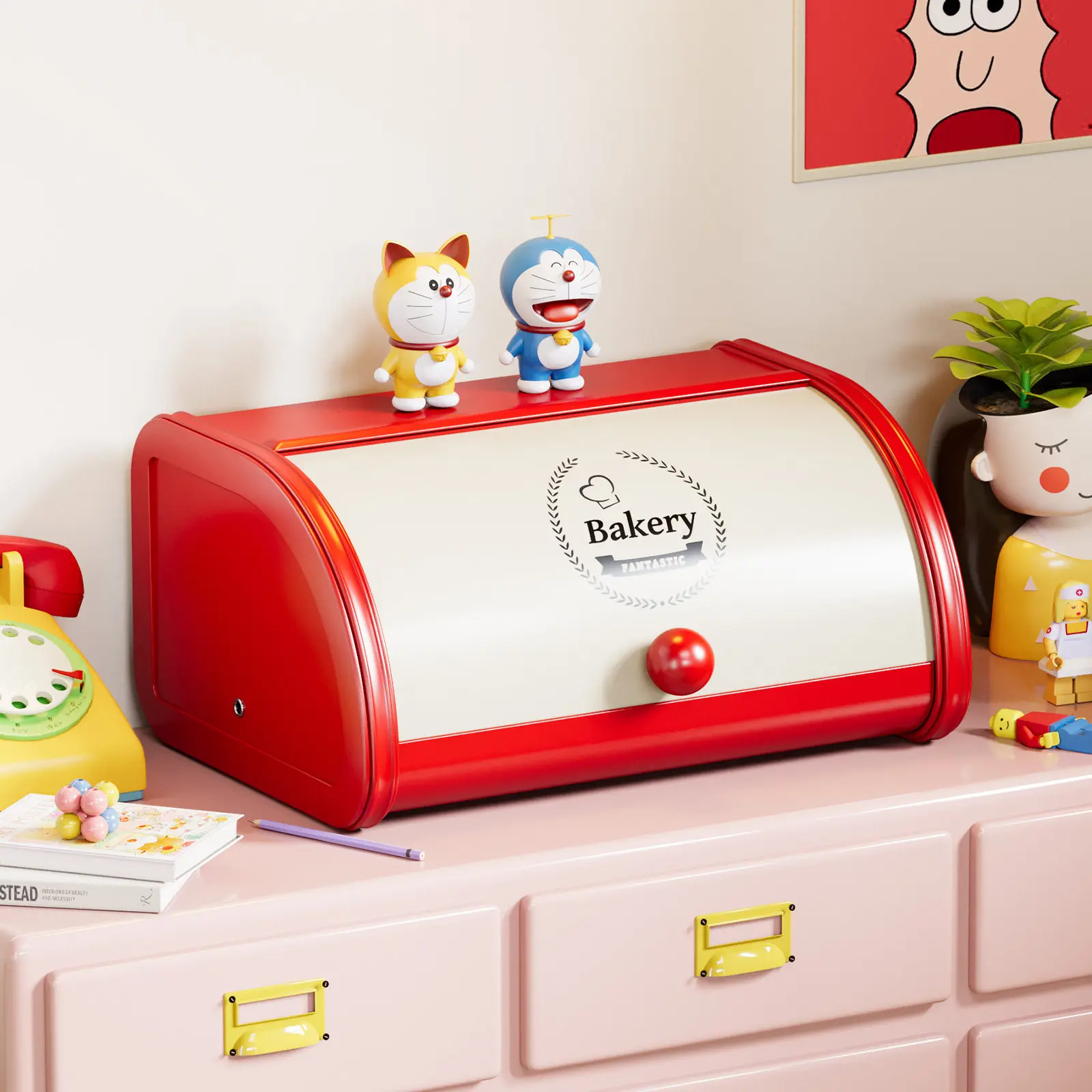 Entrance storage box, foyer entry ornament key, mask bread box, door home desktop finishing box