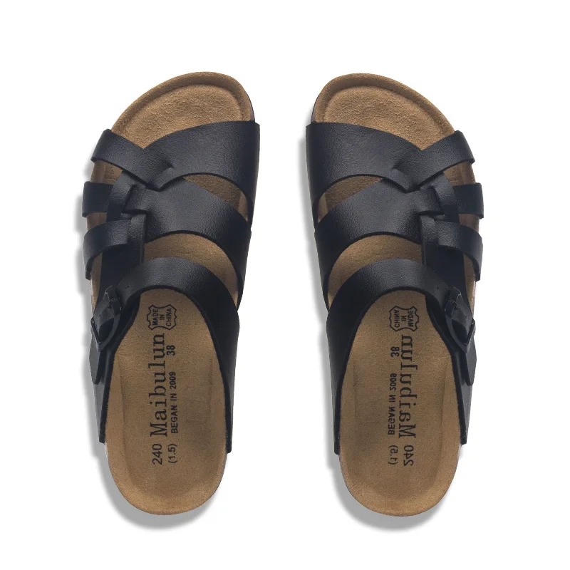 Zomer Kurk Slippers Mannen Strand Glijbaan Vrouwen Sandalen Nieuwe Casual Soft Flip Flops Comfort Thuis Koppels Buiten Schoenen Zapatilla Mujer