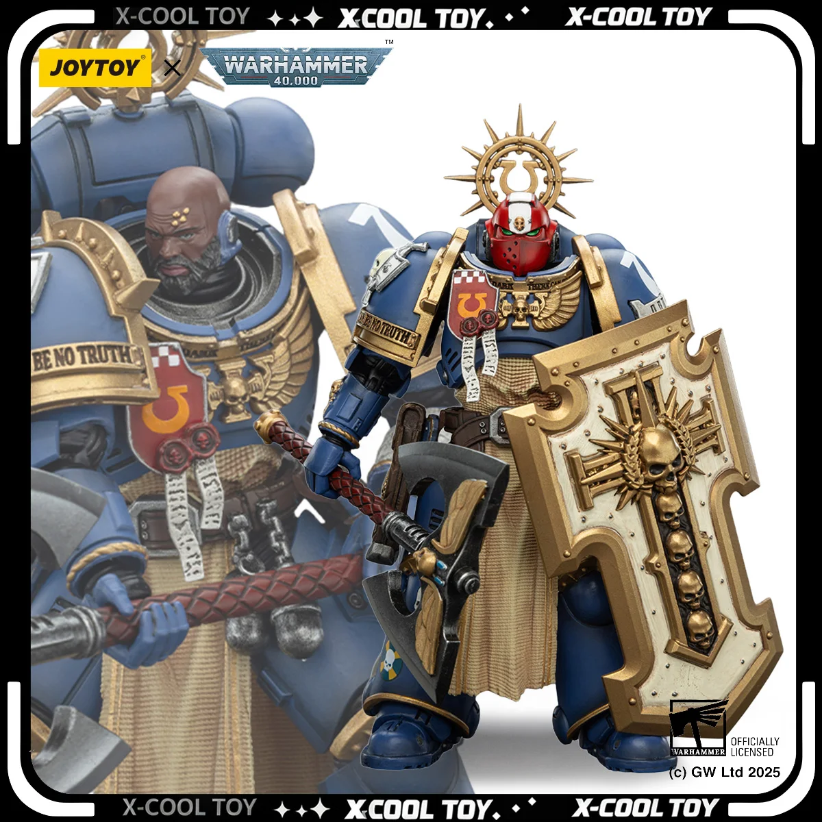 

Фигурка JOYTOY Warhammer 40K 1/18 Ультрамаринов Метаур, аниме-фигурка с подвижными суставами, коллекционная модель, статуэтка, игрушка