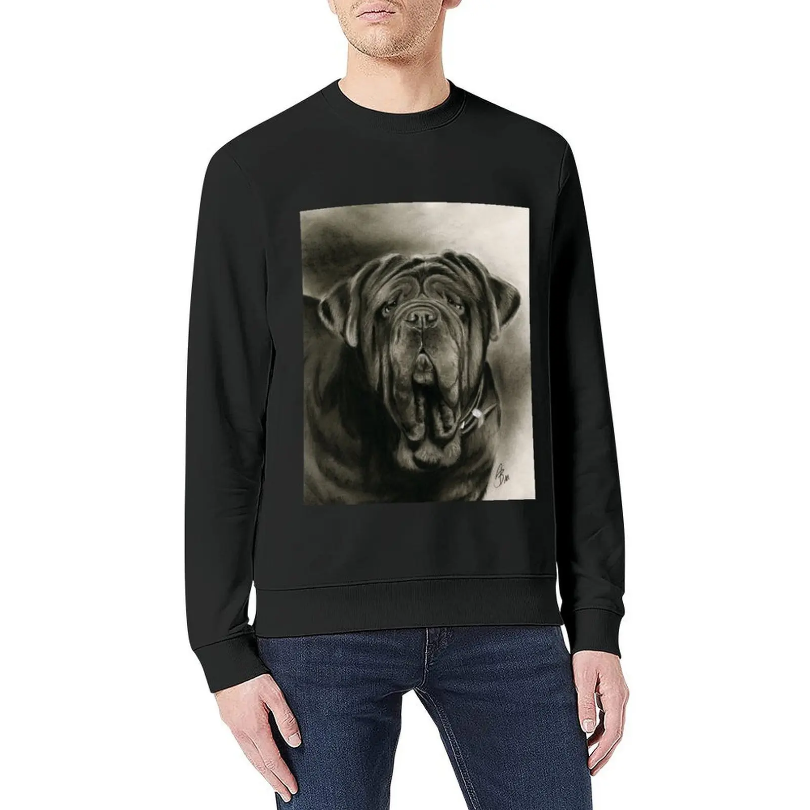 Neapolitan Mastiff، Mastino Neapolitano البلوز الملابس الكورية رياضية الذكور الملابس رياضية الرجال هوديس وبلوزات جديدة