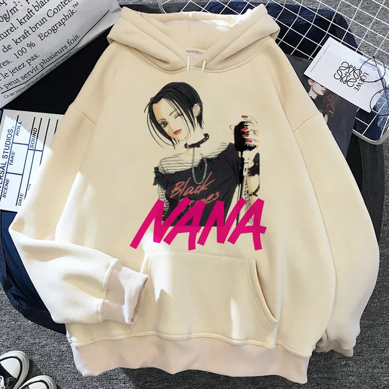 Nana hoodies women y2k aesthetic 2022 female sweatshirts pullover graphic printed