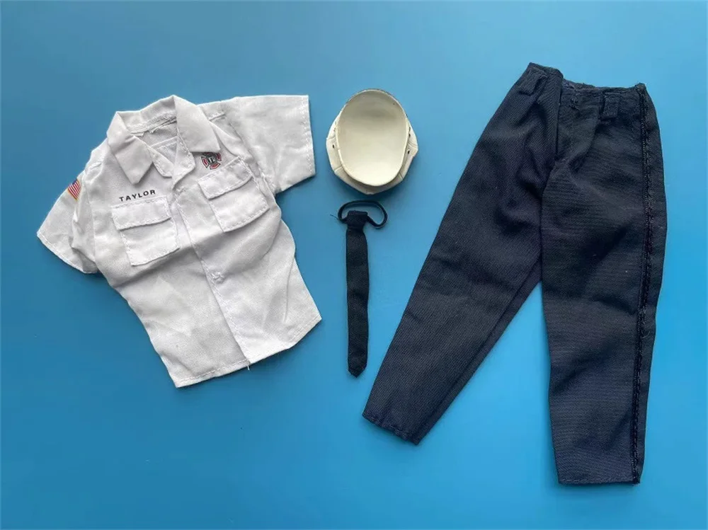 1/6 Mini zabawki DML Model USA.Sukienka policyjna garnitur spodnie gówno czapka akcesoria do 12-calowej figurki komponentowej DIY