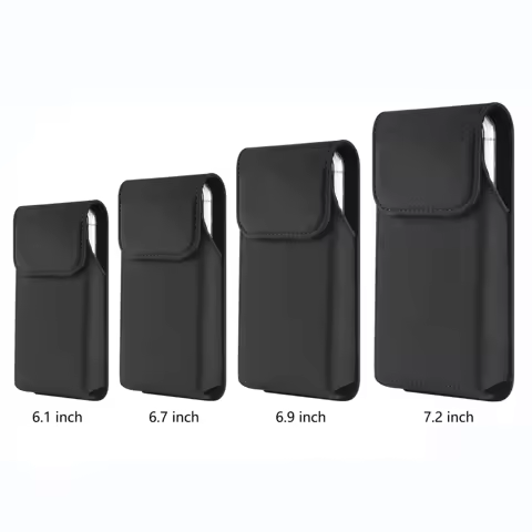 Nylon Belt Clip Phone Case Man Waist Bag For iPhone 17 16 15 14 13 Pro Max Samsung S25 S24 S23 S22 S21 Plus Redmi Holster Cover