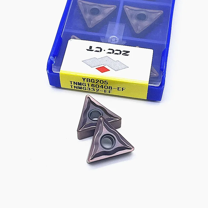High Quality TNMG160404 TNMG160408 TNMG220404 TNMG220408-EF YBG205 Carbide Inserts TNMG 220408 Stainless Steel Turning Tool