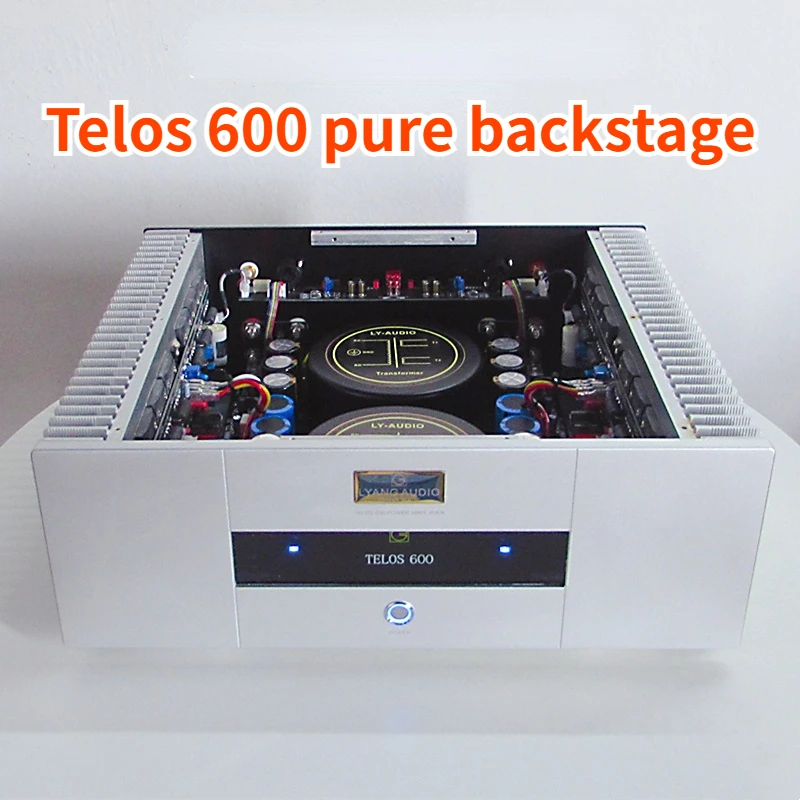 Telos 600 Pure Post-stage Amplifier 350W*2 Channel Class AB Fully Balanced Pure Power Amplifier