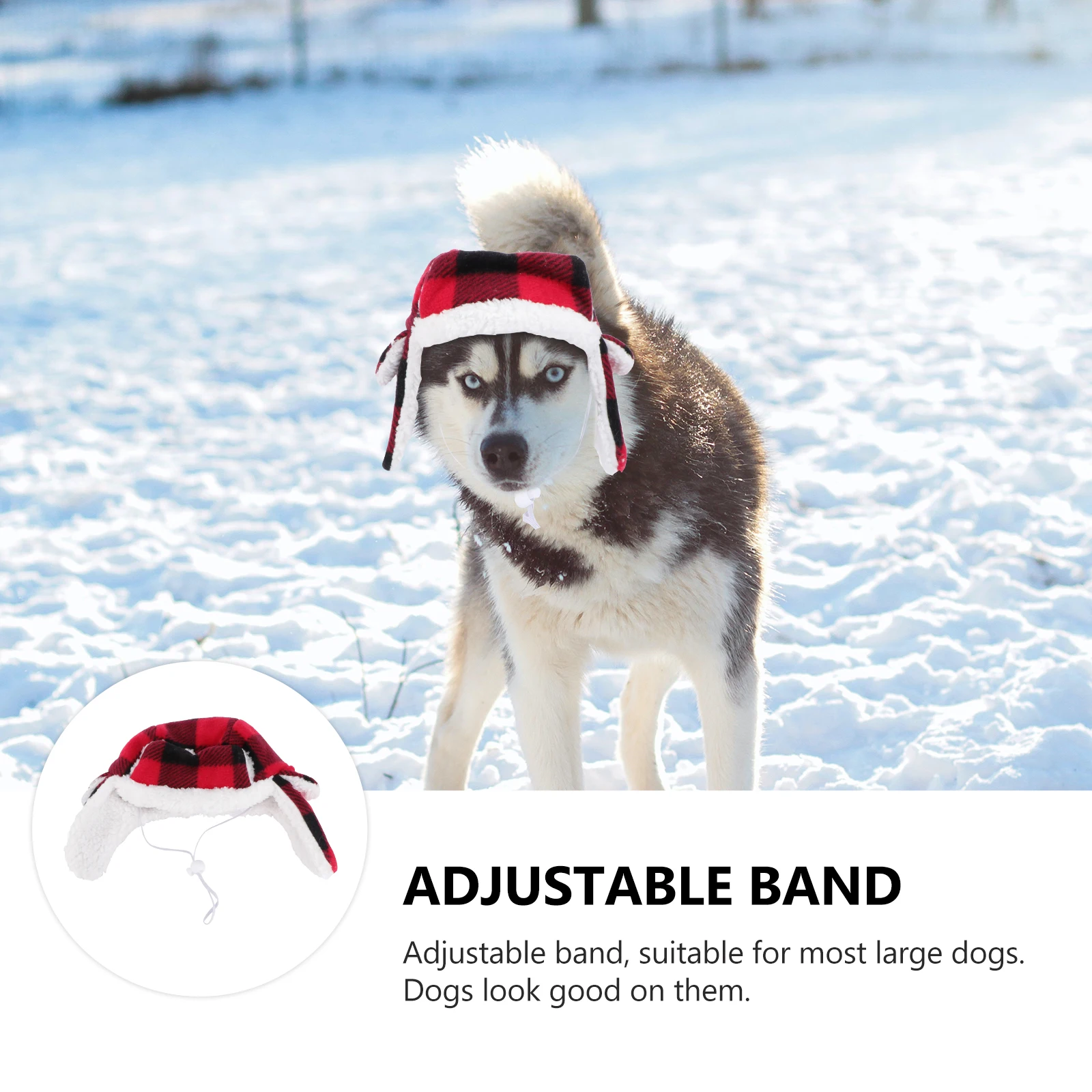 

Pet Beret Christmas Hats Winter Casual Cap Warm Dog Costumes for Small Dogs
