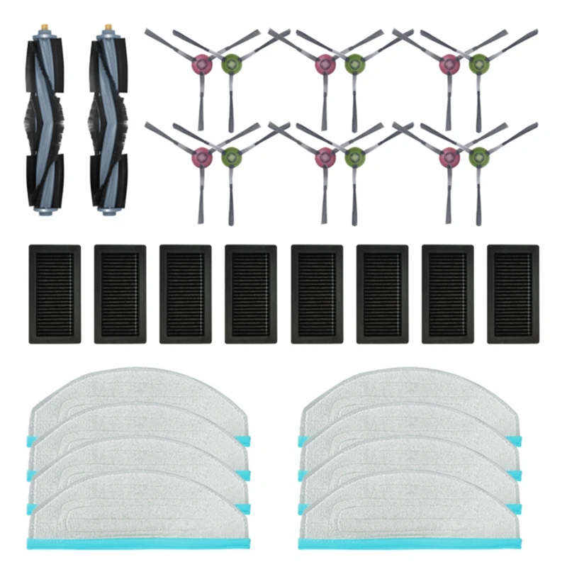 

Main Side Brush HEPA Filter Mop Cloth For Ecovacs Yeedi CC Robot Vacuum Cleaner Spare Part
