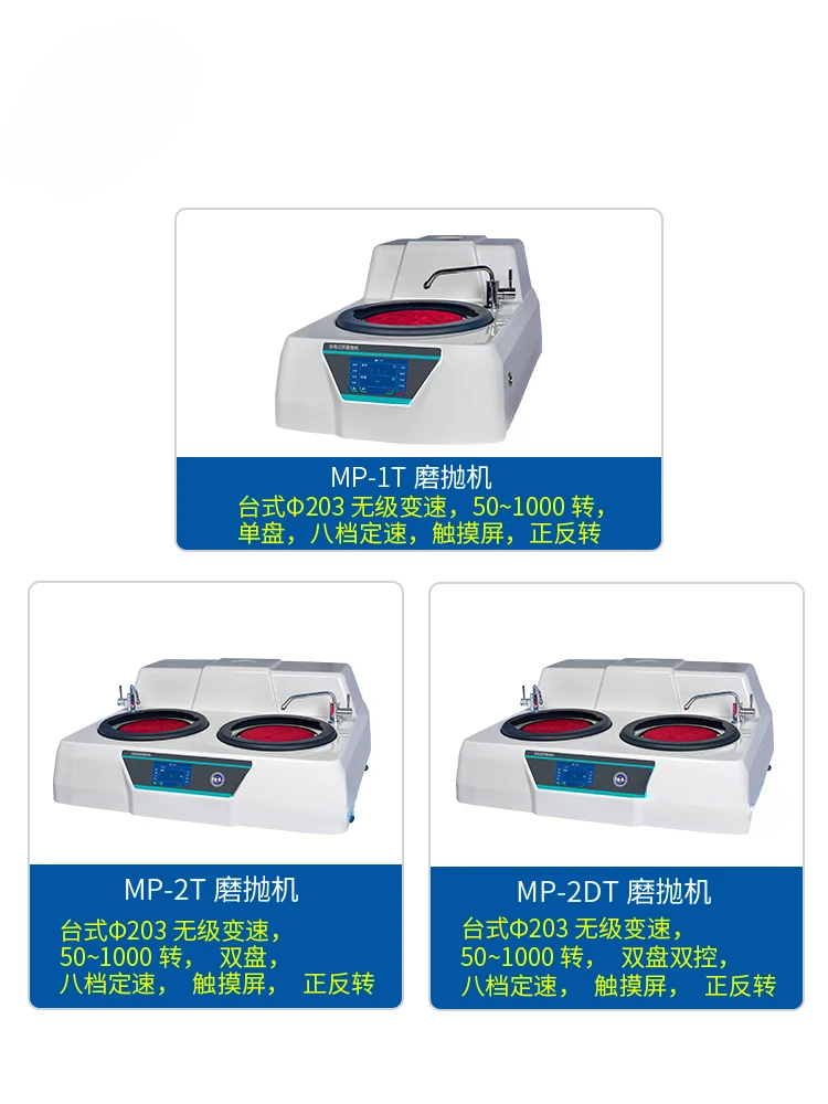 High-speed grinding machine, continuously variable speed polishing machine, MP-2 fully automatic