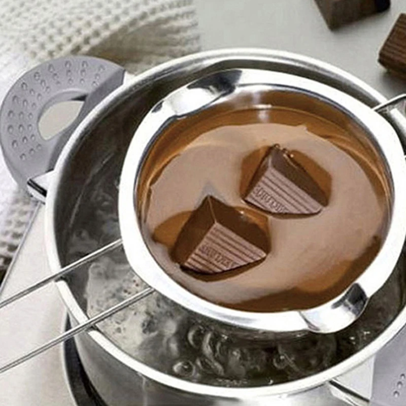 Long Handle Stainless Steel Butter Cheese Melting Boiler Pot For Melting Candle Wax Making Supplies Chocolate Milk Heating Pot image 3