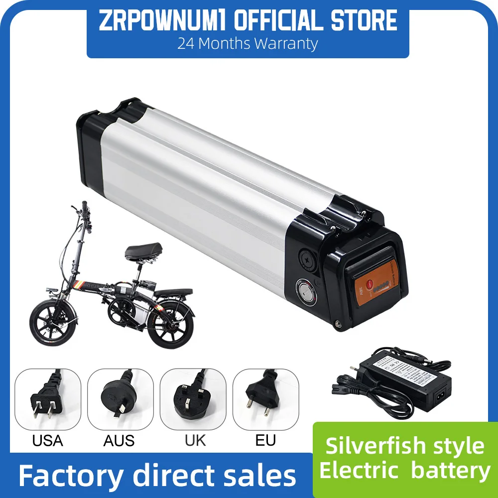 

Silver Fish 48V14AH Samsung for Alto Ecolo Cycle MaxSE Electric Bicycle Spare Battery Replacement 36V21AH ebike electric scooter
