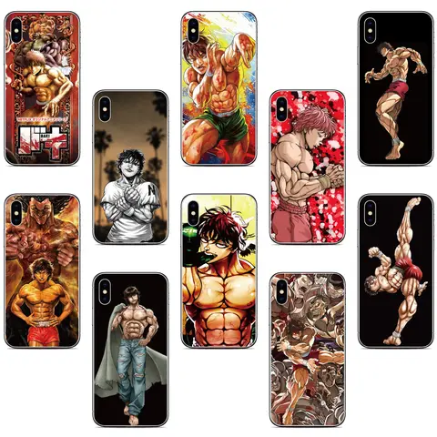 Anime baki caixa do telefone para lg asa veludo k22 k51s k41s k61 k42 k62 k50 q92 q6 q7 stylo 4 5 6 g8x g7 g8 v50 v60 thinq capa