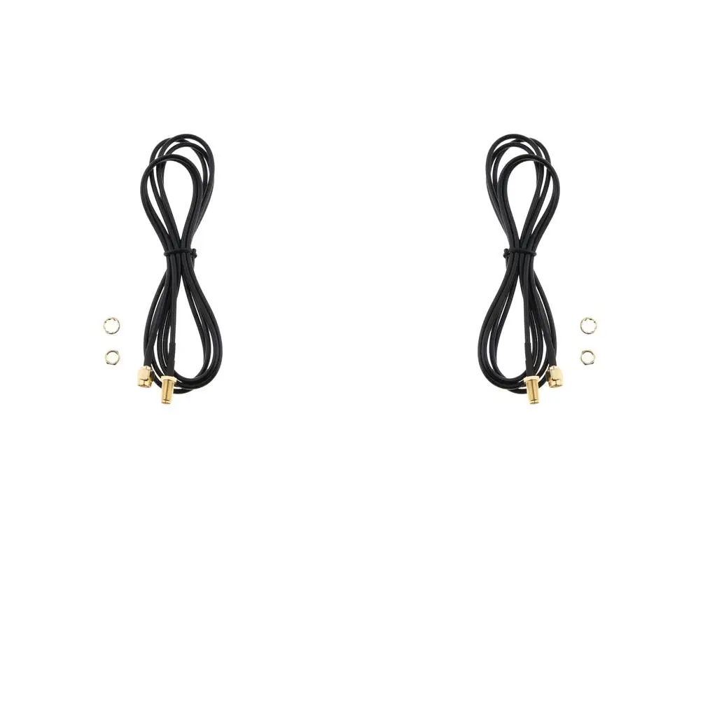 

Antenna Extension Cable Dual Band SMA Male to Female Coaxial Adapter Wireless Network Connector for Router Wifi