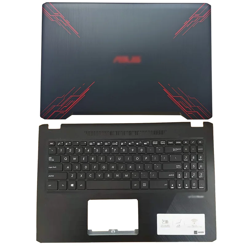 

Чехол для ноутбука ASUS YX570 X570 YX570Z YX570ZD YX570UD FX570UD, задняя крышка ЖК-дисплея/Передняя панель/Упор для рук/Нижняя крышка