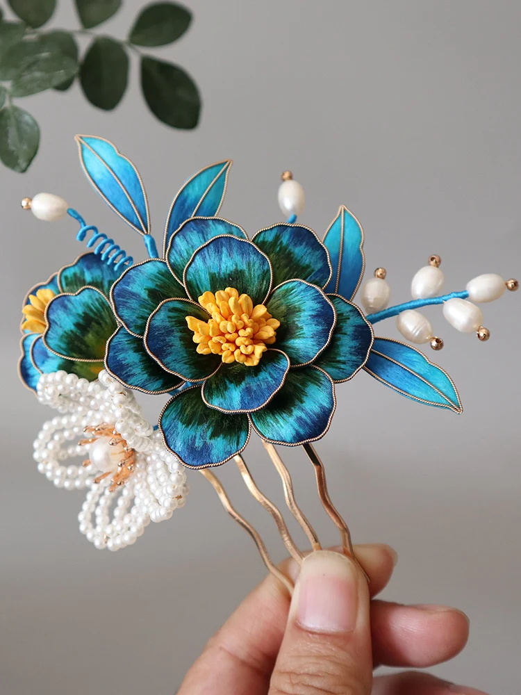 traditional-chinese-style-velvet-flower-hair-comb-in-style-new-hanfu-wedding-headwear-hairpin-retro-court-fashion-accessories