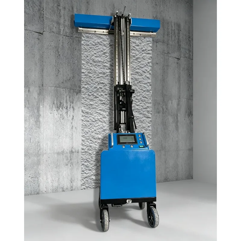 Automatic Indoor Wall Plastering Robot Wall Rendering Machine, Mortar Smoothing and Putty Scraping Machine for Constructionn