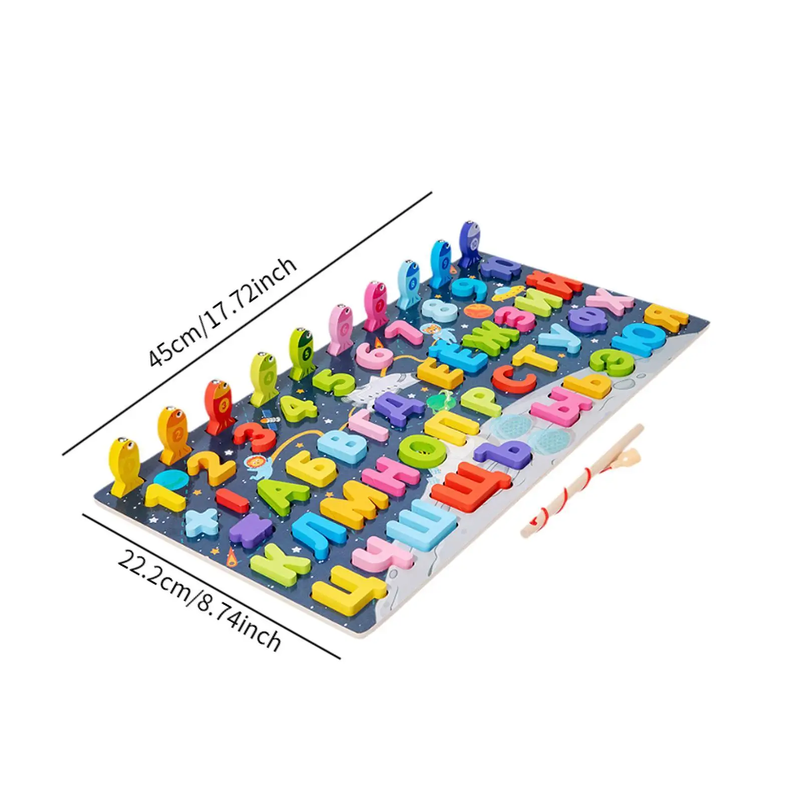 Blocos de brinquedos montessori de madeira combinando com cores para crianças meninos e meninas