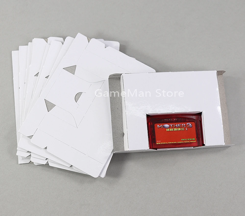 1 шт., бумажная коробка JP версии для игровых карт GBA, бумажная коробка, защитная коробка для хранения коллекции