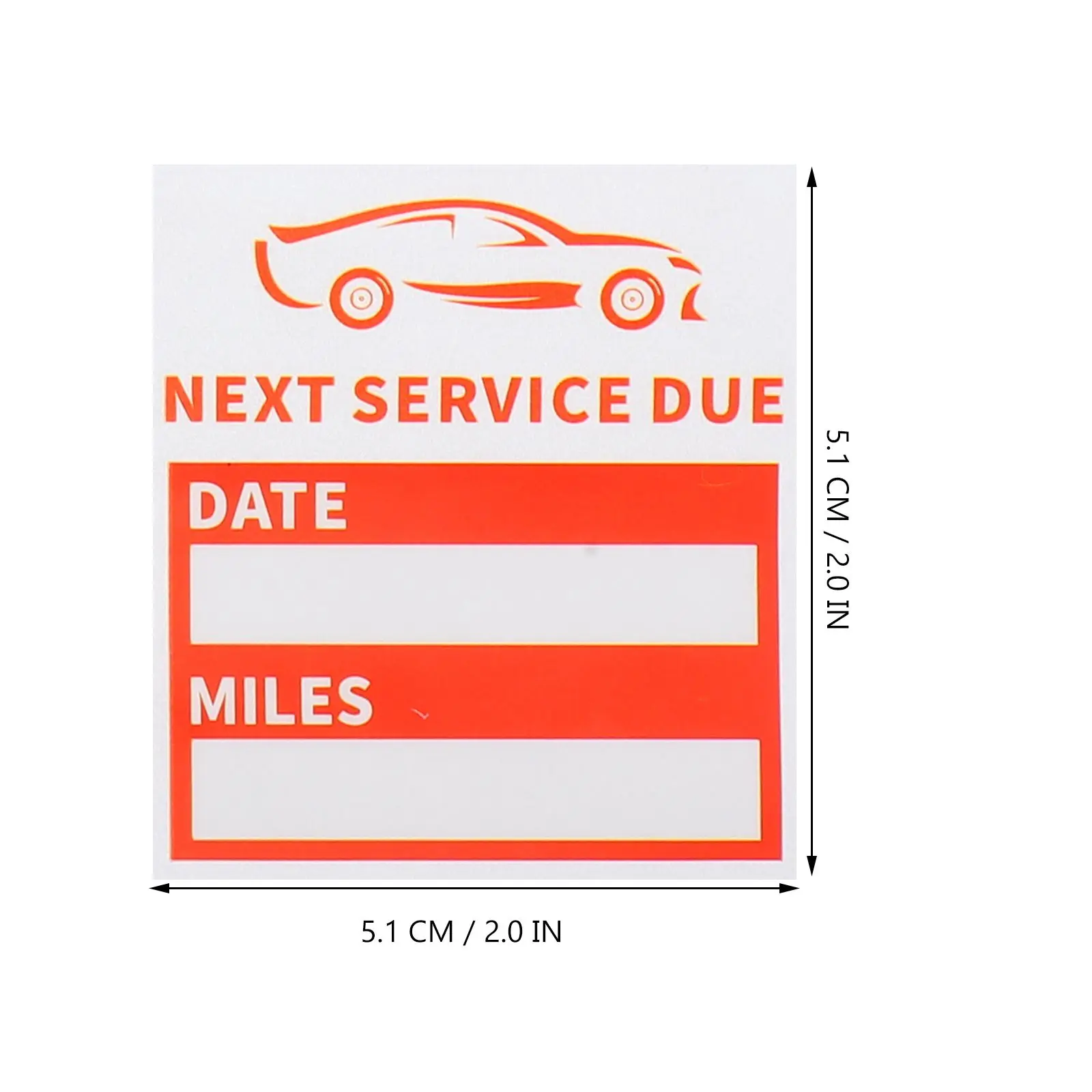10 Sheets Oil Change Sticker Date Stickers Envelope Seal Custom Labels Sealing Coffee