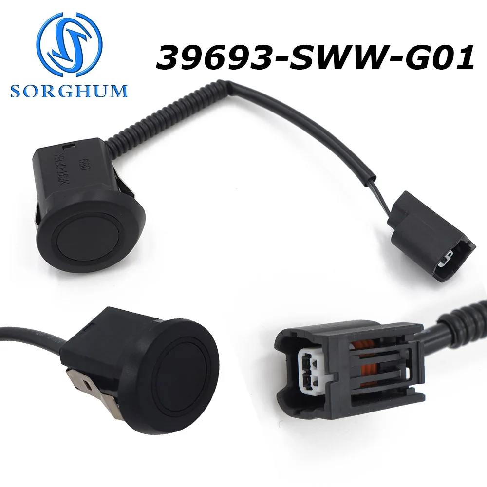 SORGHUM 39680-SHJ-A61 39693-SWW-G01 For Honda CR-V 2007 2008 2009 2010 2011 2012 Front Rear Parking Sensor PDC Reversing Assist