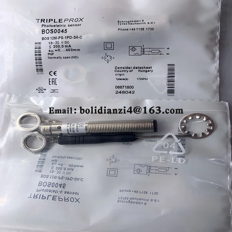Original sensor BOS0049 BOS 18M-PA-1PD-E5-C-S4 BOS0045 BOS 12M-PS-1PD-S4-C In stock
