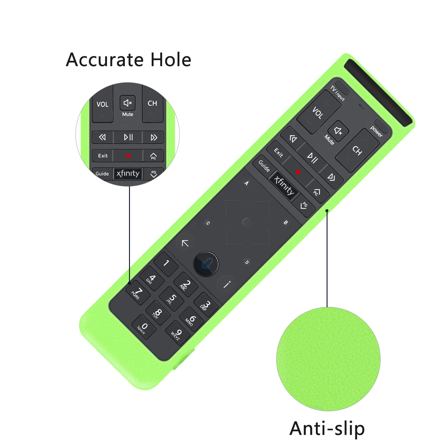 الحالات عن بعد يصلح ل XFinity ، Comcast XR15 ، صوت التحكم عن بعد ، صدمات ، قابل للغسل ، الجلد ودية ، واقية غطاء سيليكون ، جديد