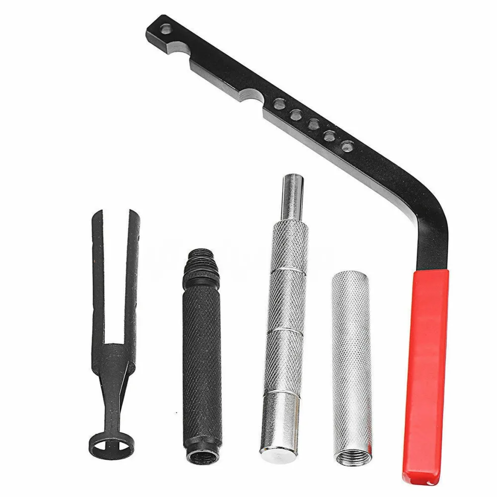 Cylinder Head Service Set Tool Kit Valve Spring Compressor Removal Installer