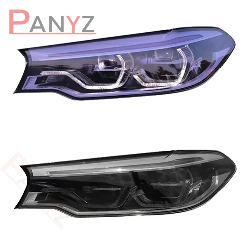 TPU Car Headlight Protective Film Clear to Black/Purple Intelligent UV Self Healing Anti scrastch For GAC Trumpchi LEADING IDEAL