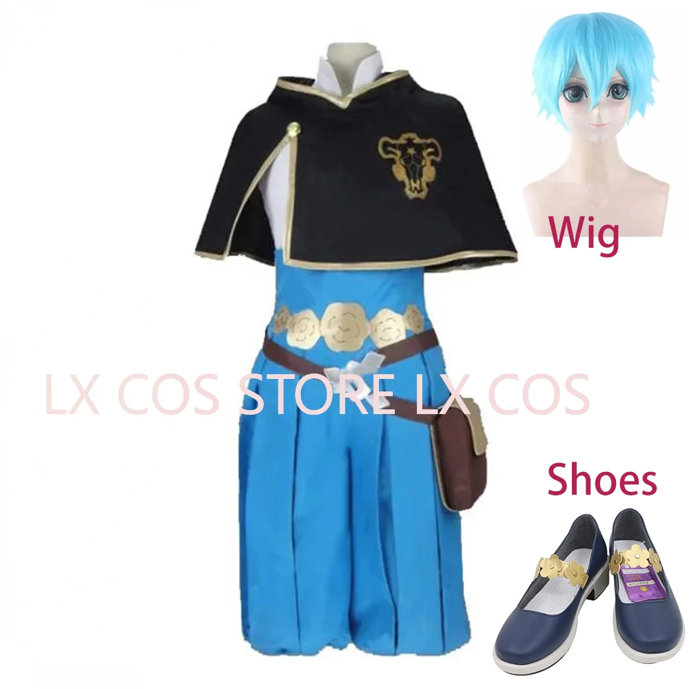 

Anime Grey Cosplay Costumes Halloween Custom Size Cos Clothes Wig