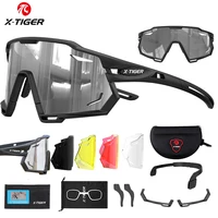 X-TIGER gafas de sol de ciclismo polarizadas UV400 gafas de bicicleta nuevo diseño Original de doble propósito marco deportes pesca ciclismo gafas