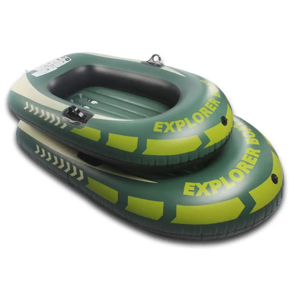 Inflatable Boat Challenger Inflatable Boat Set Thickened Rowing Boats Thickened Fishing Tear-Resistant Foldable Drifting Boat