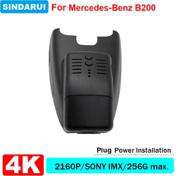 4K 2160P Plug and Play Car DVR Wifi Dashcam Original for Mercedes Benz B Class w246 w247 B180 B200 B250 B260 2015 2016 2017 2019