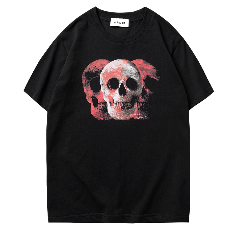 

Conley Kornit Direct-to-Garment Printing: Embrace Your Inner Rebel with the Skull Print T-shirt for Men and Women