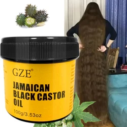 GZE JAMAICAN Black Castor Oil Pure Cold-Pressed for Hair Growth, Skin Moisturizing and Scalp Health - Promoting Thick Hair