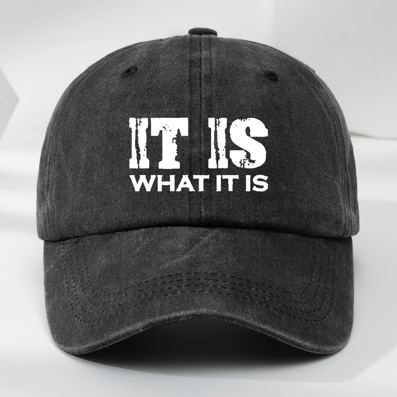 

Alphabet Print Trucker Hat | Washed Vintage Moisture-Wicking for Outdoor & Casual