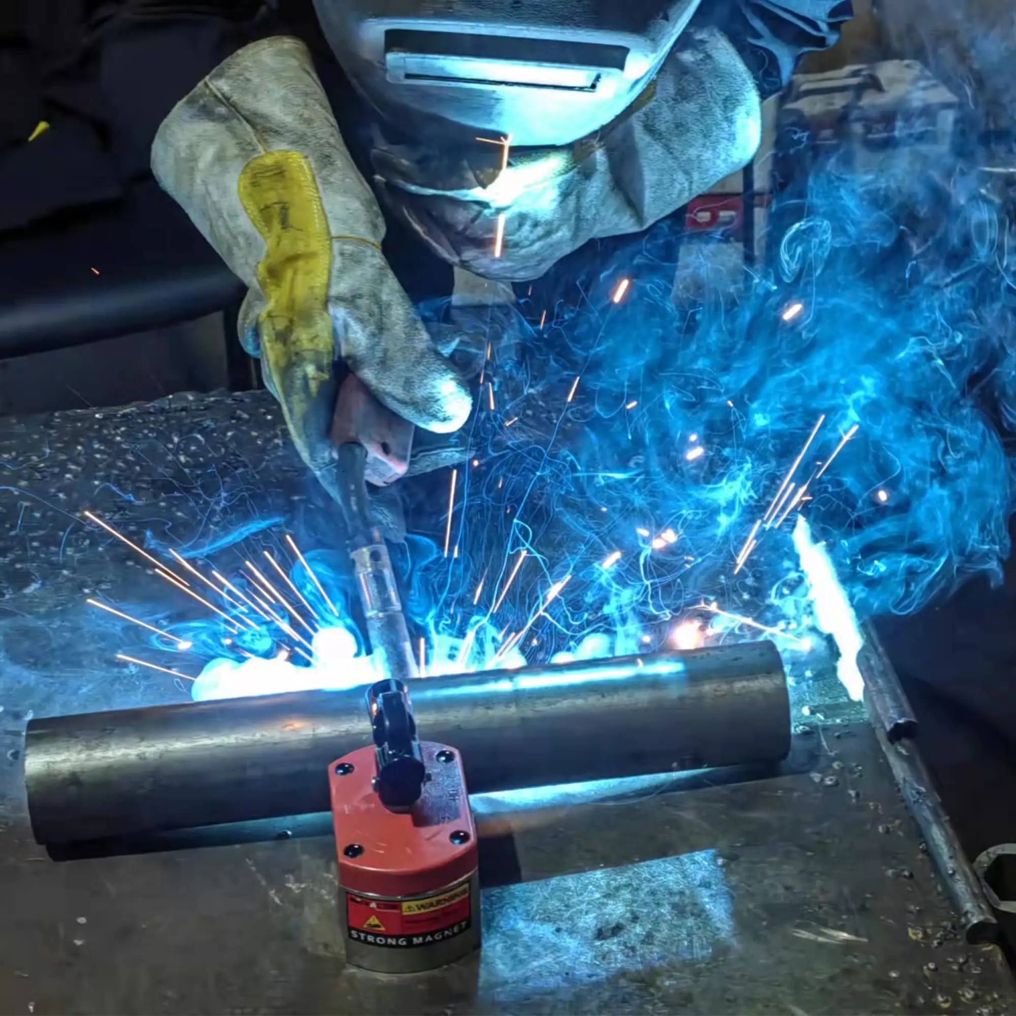 Imagem -06 - Forte Magnético Praça Braçadeira Suporte para Kit de Soldagem Ligar e Desligar Ímã de Soldagem Ferramentas Suprimentos e Acessórios 660 Lbs