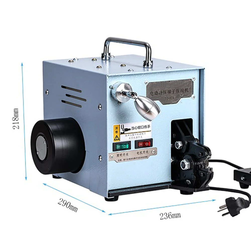 

Customizable końcówek YQ-02A 60W/220V 50Hz Elektryczna zaciskarka do zaciskania na zimno z wymiennymi matrycami