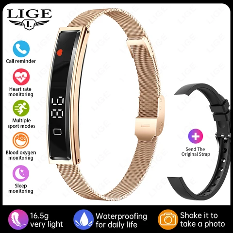 Смарт-браслет Fitness Tracker — пульс, шаги, калории