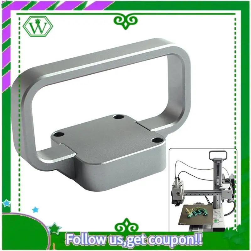 موثوقة-لـ Bambu A1 Mini جميع المقبض المعدني CNC AL6061 مجموعة المواد سهلة الإمساك لأجزاء الطابعة ثلاثية الأبعاد Bambu Lab A1 MINI