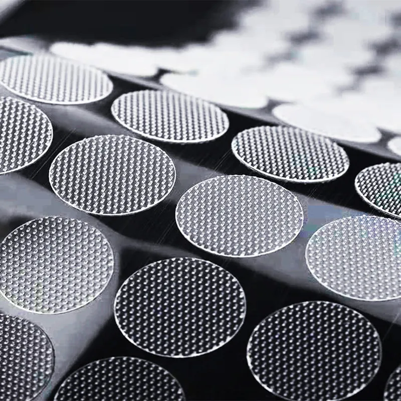500/99pairs Transparent Dot Sticker Self Adhesive Hook and Loop Fastener Tape 10/15/20mm Nylon Strong Glue Baby Round Coin Tape